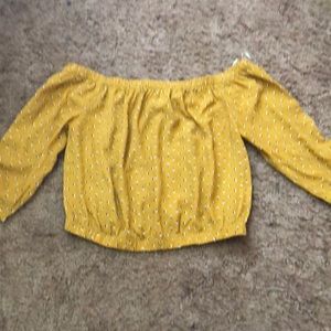 Yellow dress up shirt